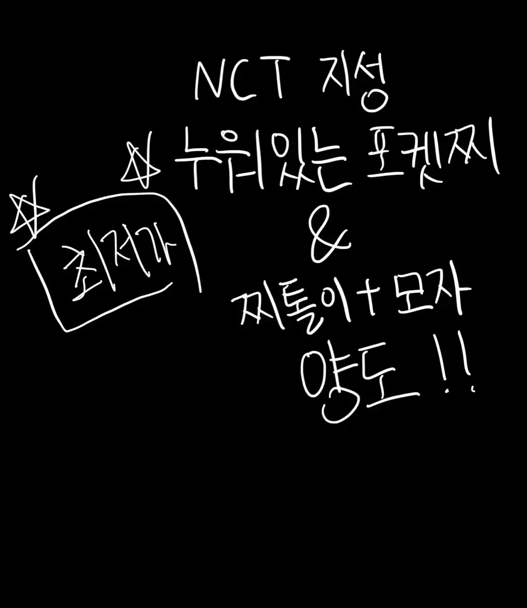 nctdream엔시티드림 지성 인형 누운 누워있는포켓찌 찌톨이 양도